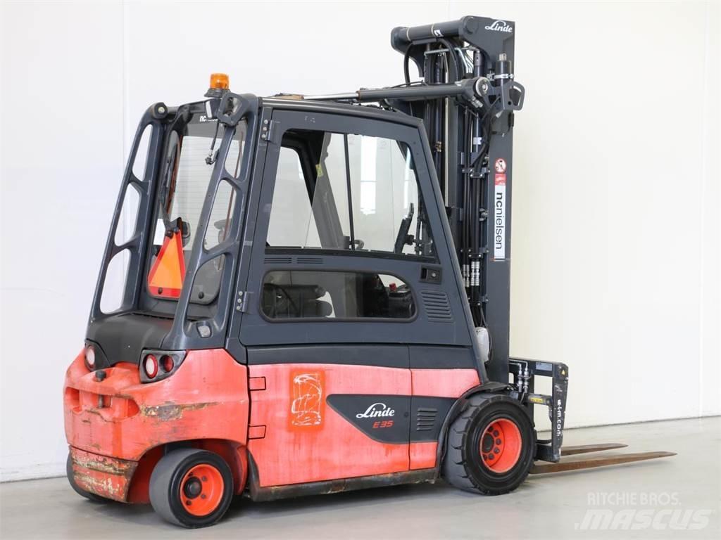 Linde E35L/387 Elmotviktstruckar
