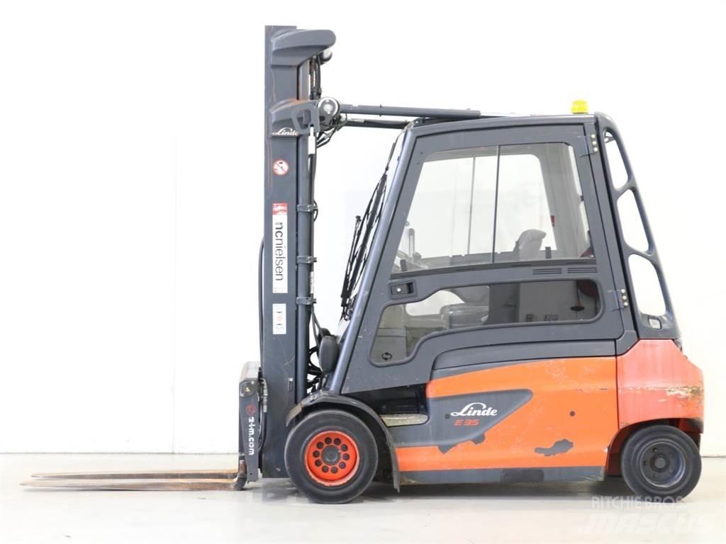 Linde E35L/387 Elmotviktstruckar