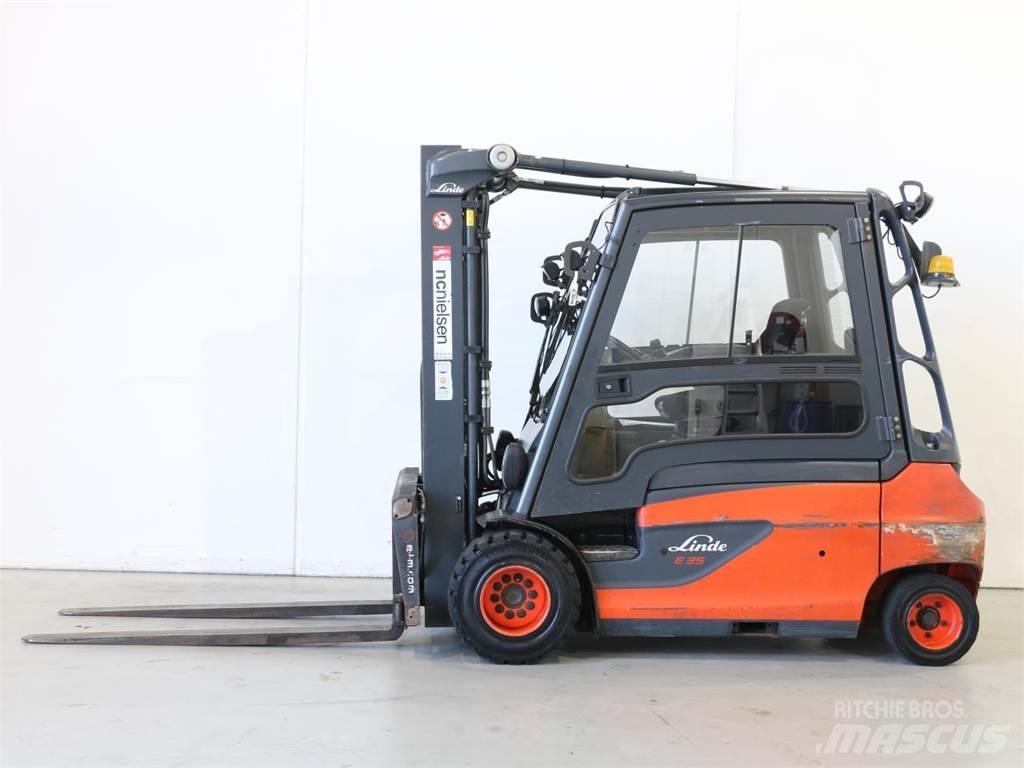 Linde E35L/387 Elmotviktstruckar