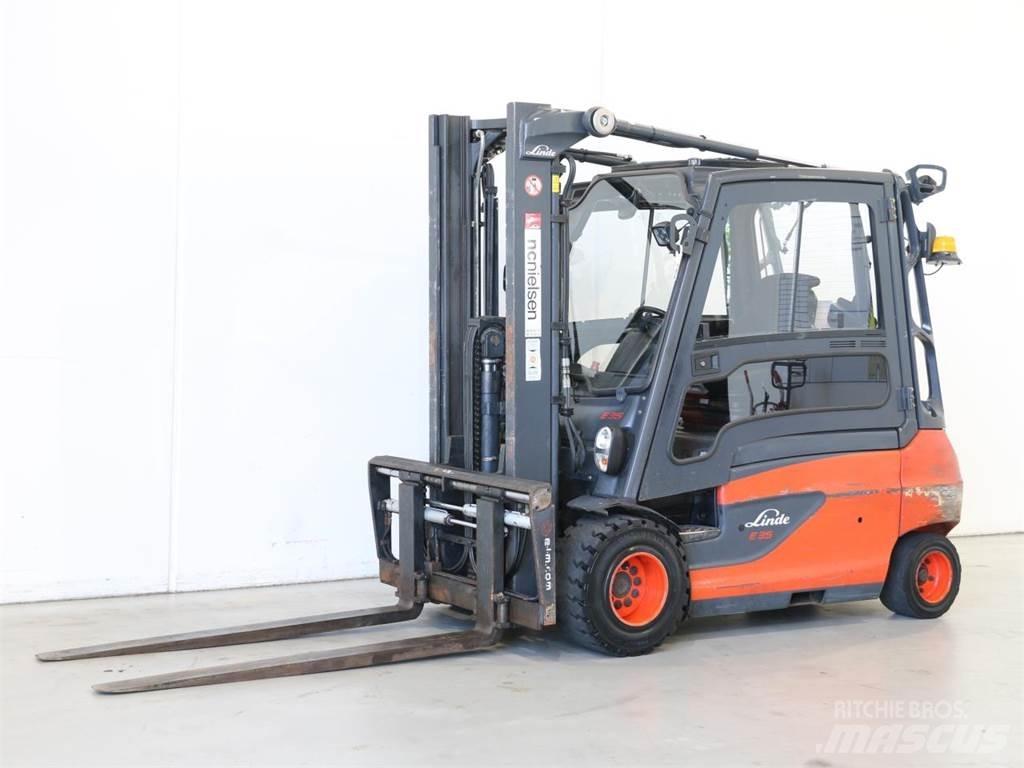 Linde E35L/387 Elmotviktstruckar