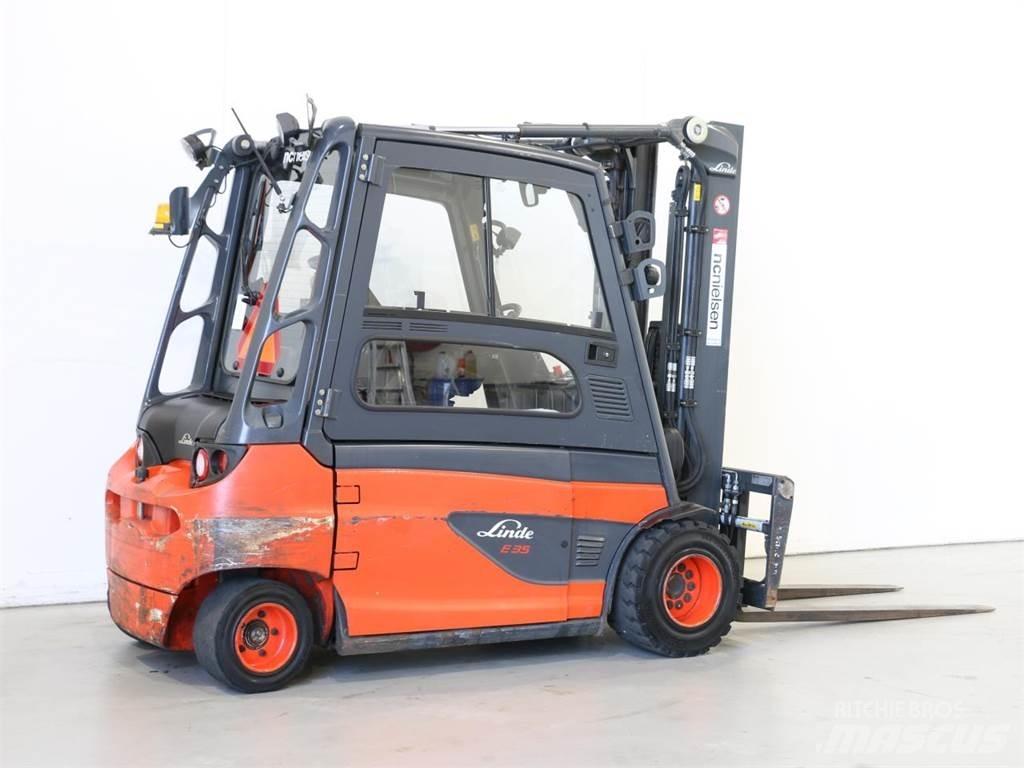 Linde E35L/387 Elmotviktstruckar