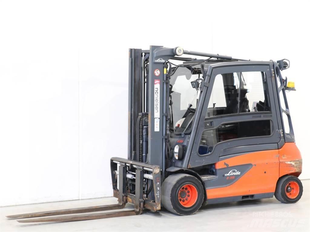 Linde E35L/387 Elmotviktstruckar