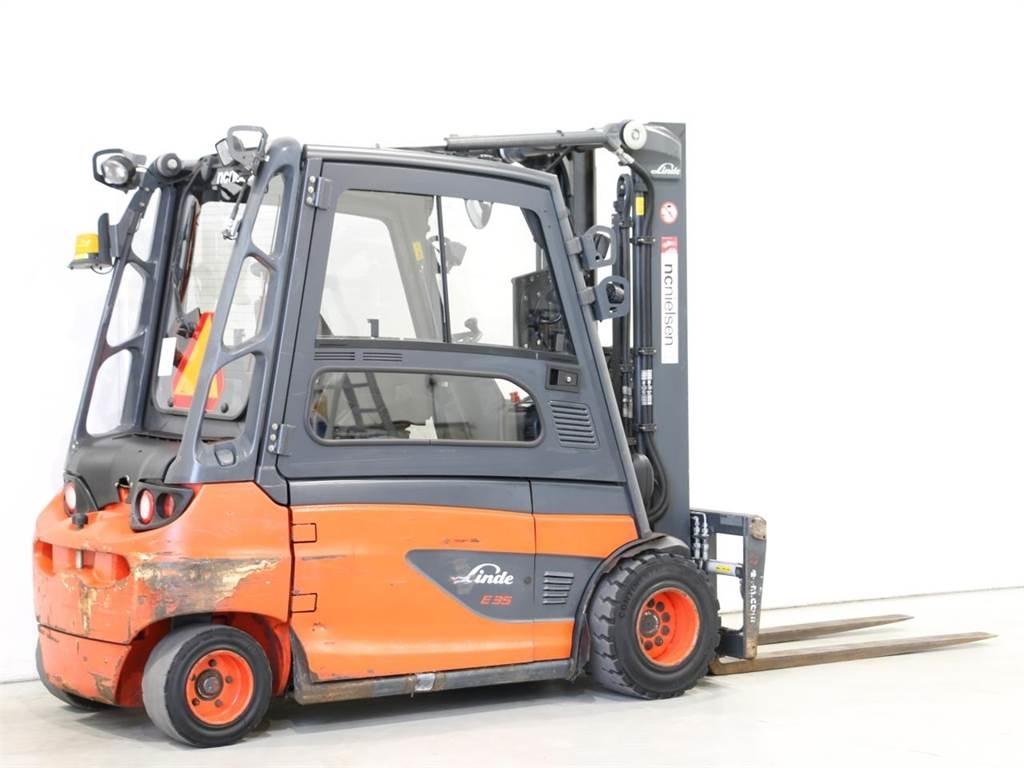 Linde E35L/387 Elmotviktstruckar