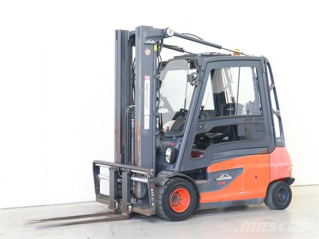 Linde E35L/387 Elmotviktstruckar