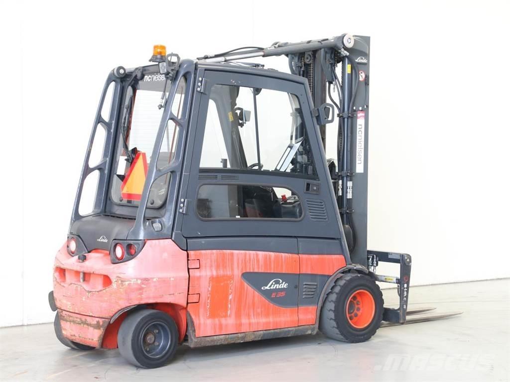 Linde E35L/387 Elmotviktstruckar
