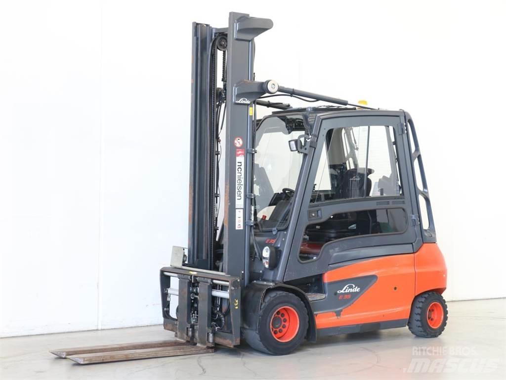 Linde E35L/387 Elmotviktstruckar