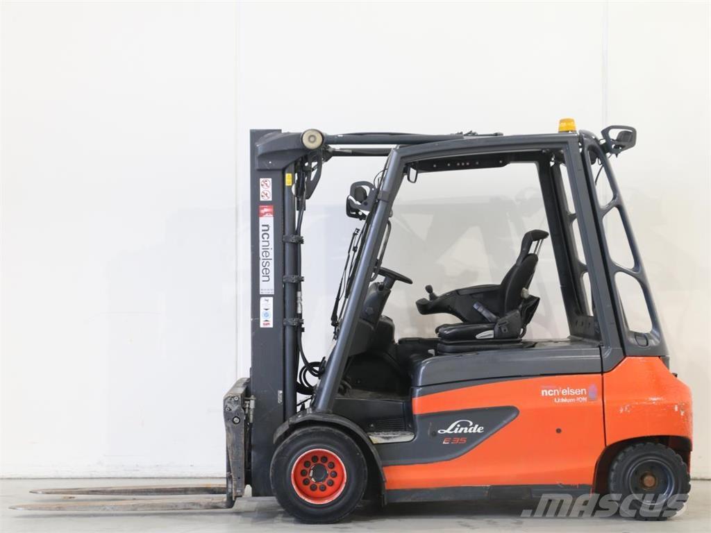 Linde E35L/387 Elmotviktstruckar