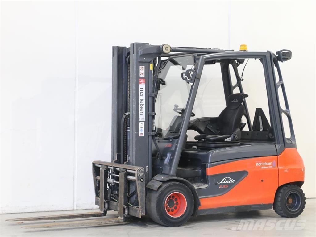 Linde E35L/387 Elmotviktstruckar