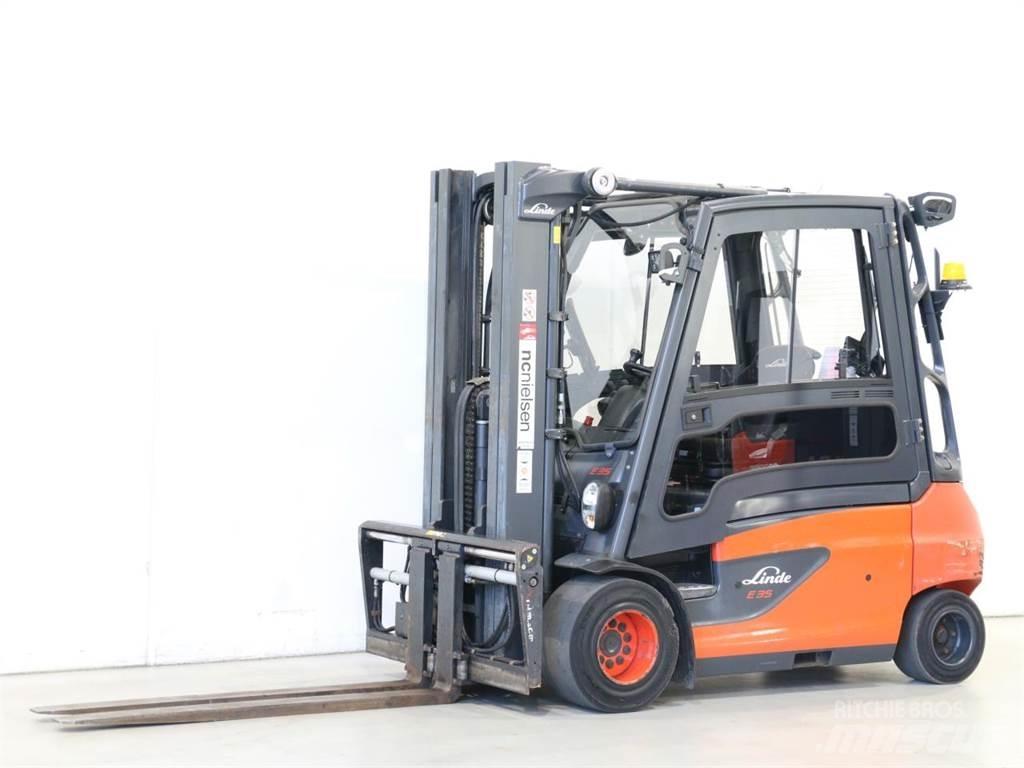 Linde E35L/387-01 Elmotviktstruckar