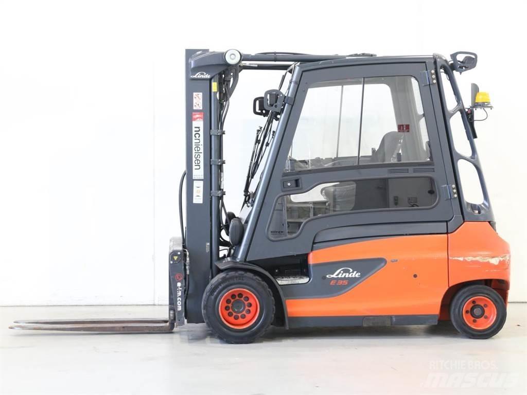 Linde E35L/387-01 Elmotviktstruckar