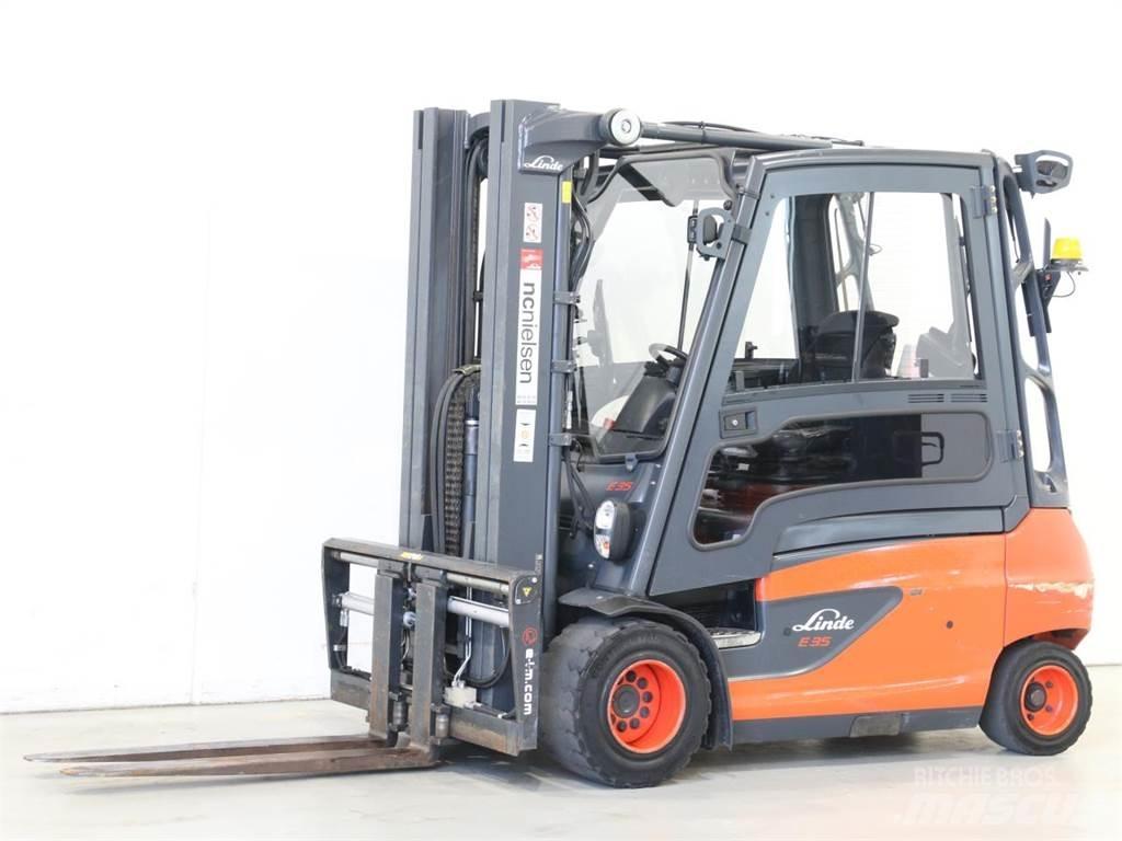 Linde E35L/387-01 Elmotviktstruckar