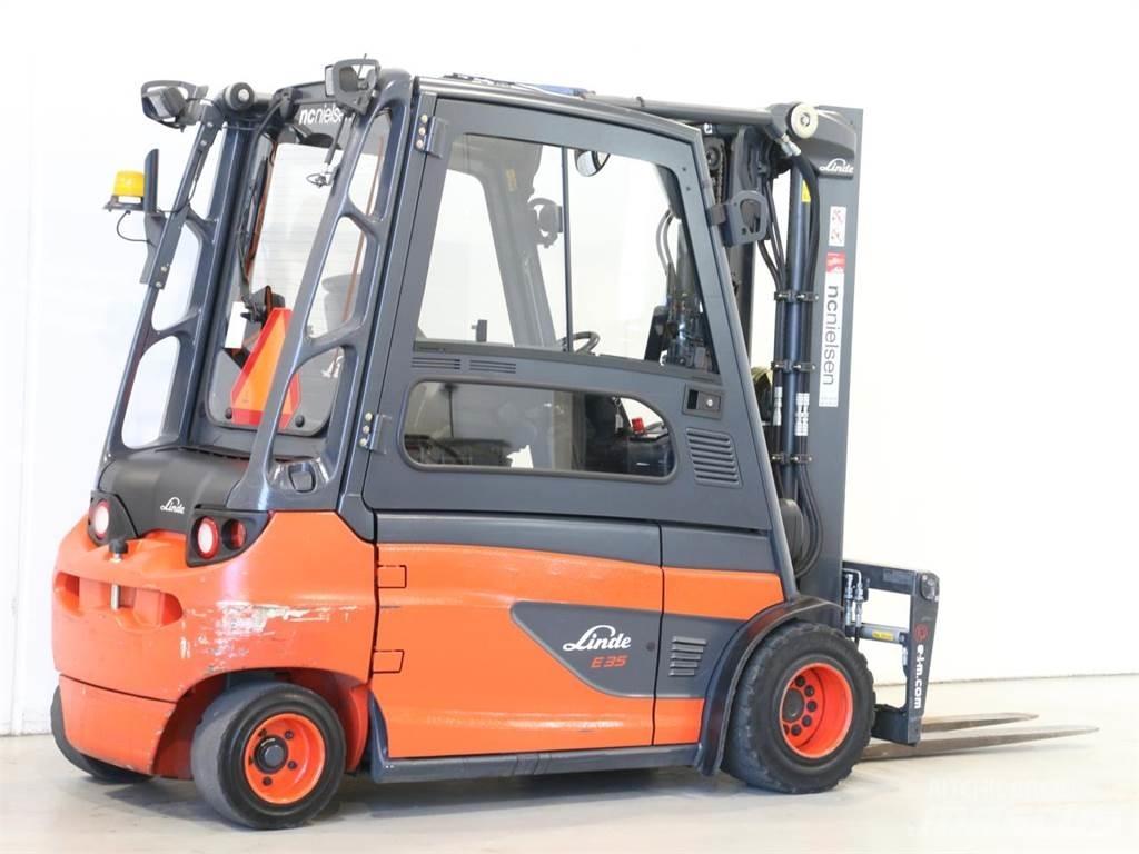 Linde E35L/387-01 Elmotviktstruckar