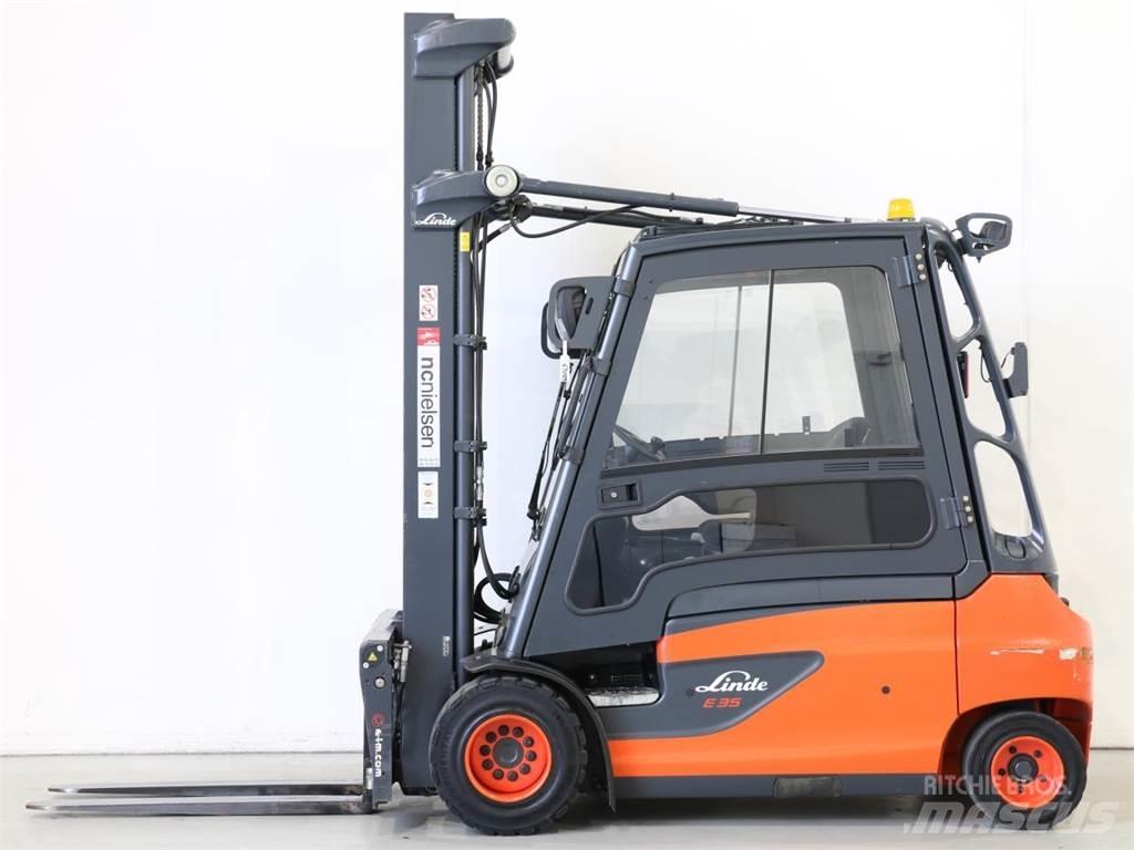 Linde E35L/387-01 Elmotviktstruckar