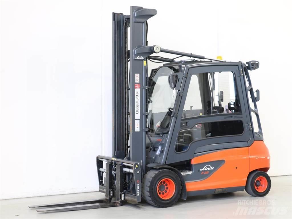 Linde E35L/387-01 Elmotviktstruckar