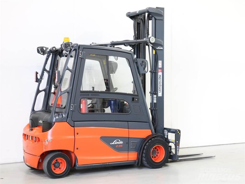 Linde E35L/387-01 Elmotviktstruckar