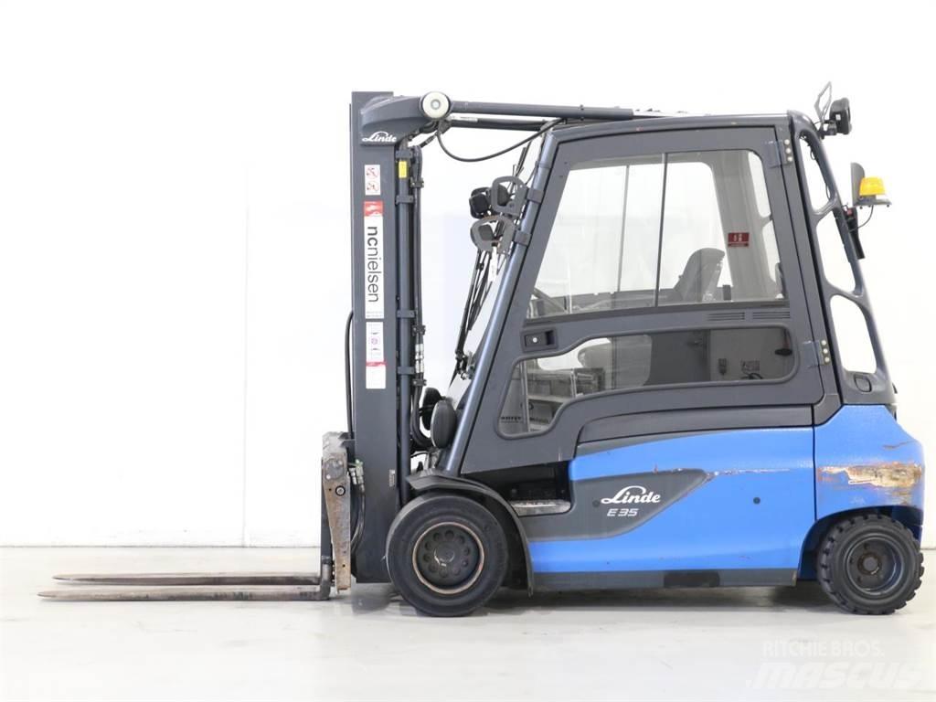 Linde E35L/387-01 Elmotviktstruckar