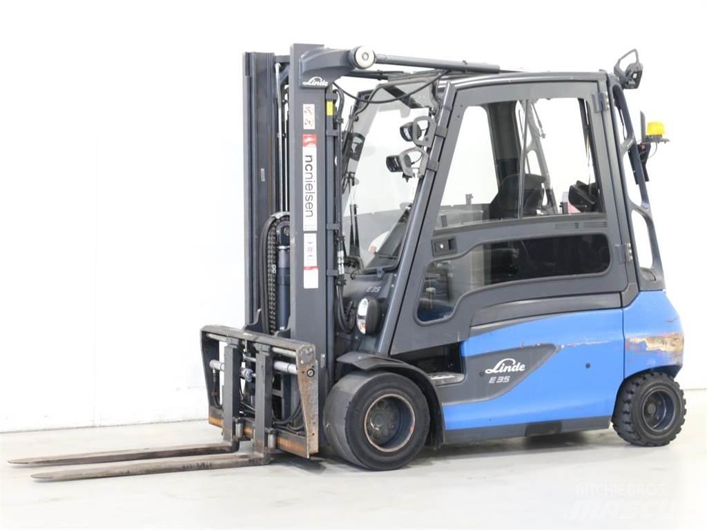 Linde E35L/387-01 Elmotviktstruckar