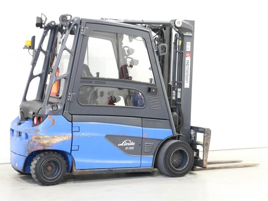 Linde E35L/387-01 Elmotviktstruckar