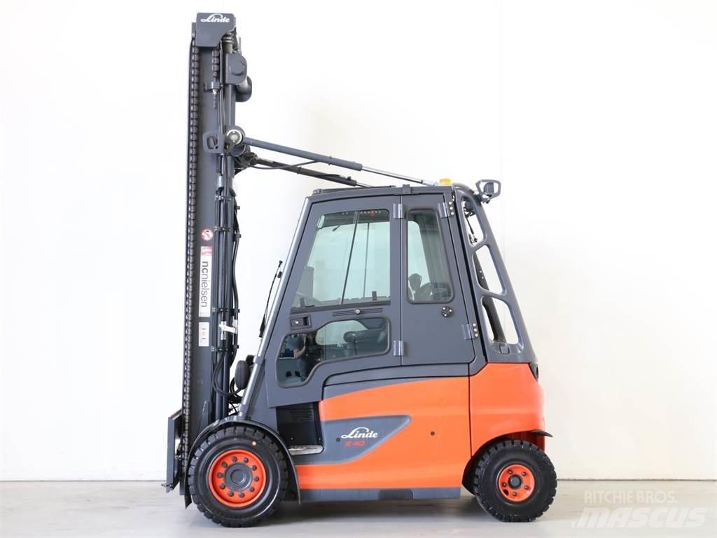 Linde E40/600H/388 Elmotviktstruckar