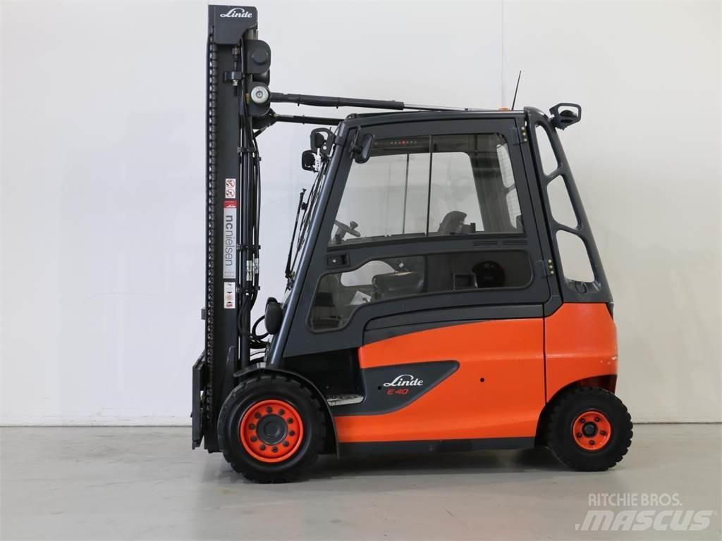 Linde E40/600HL/388 Elmotviktstruckar