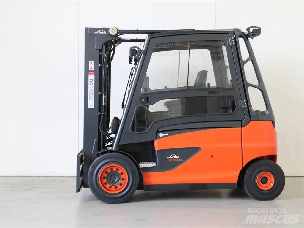 Linde E40/600HL/388 Elmotviktstruckar