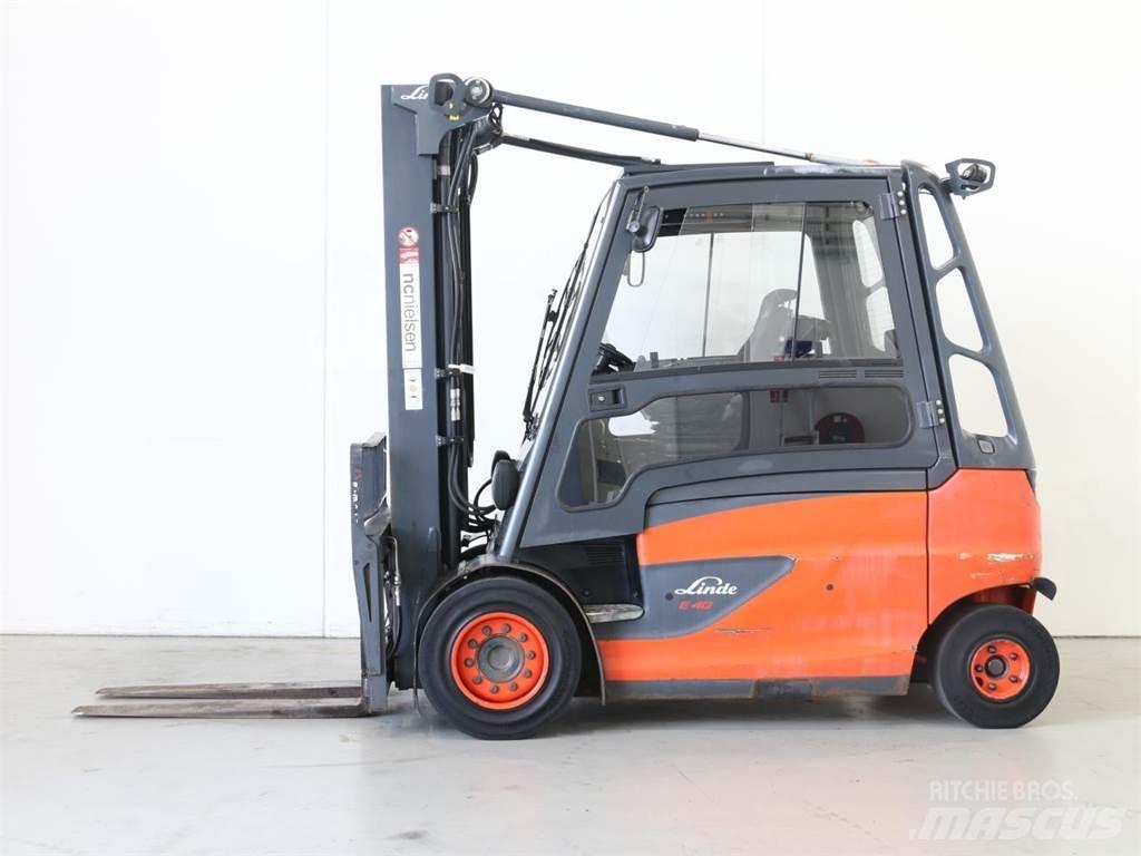 Linde E40/600HL/388 Elmotviktstruckar
