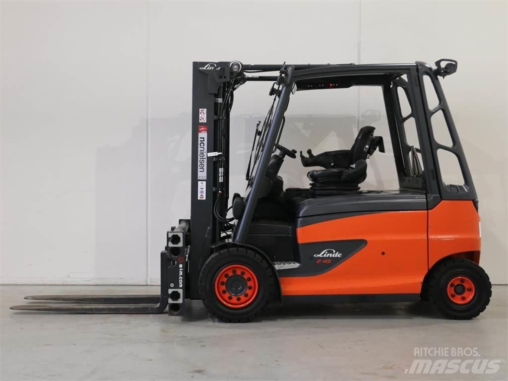Linde E45/600HL/388 Elmotviktstruckar