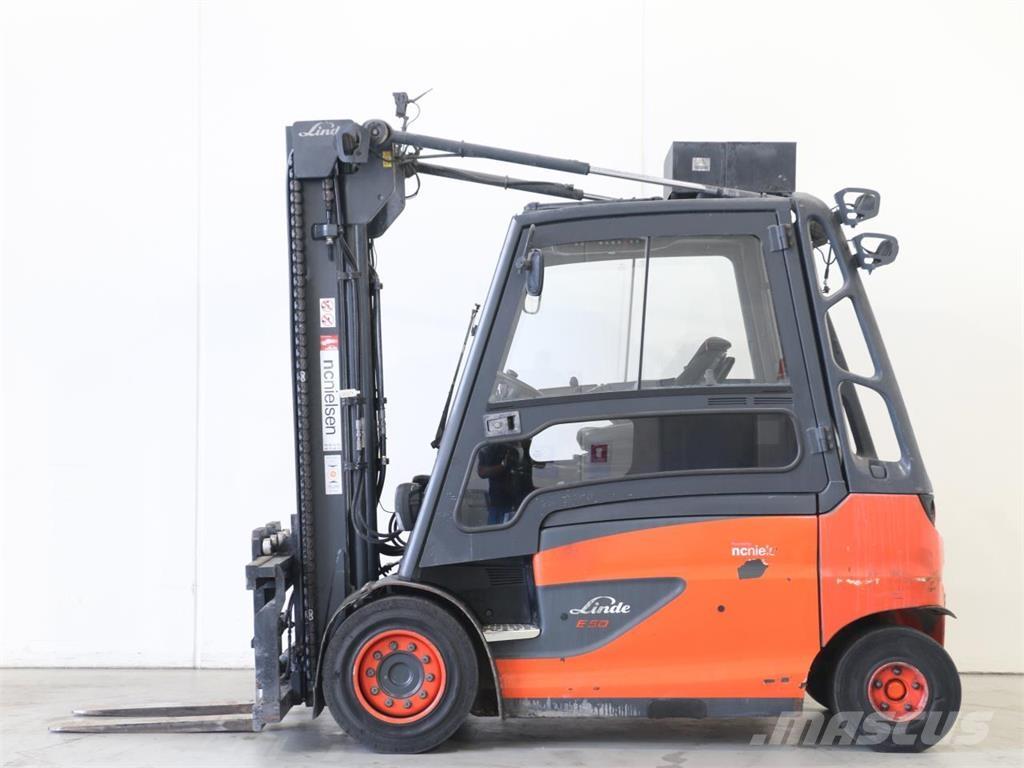 Linde E50HL/388 Elmotviktstruckar