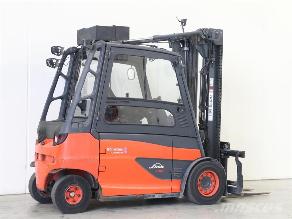Linde E50HL/388 Elmotviktstruckar