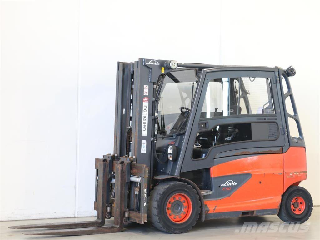 Linde E50L/388 Elmotviktstruckar