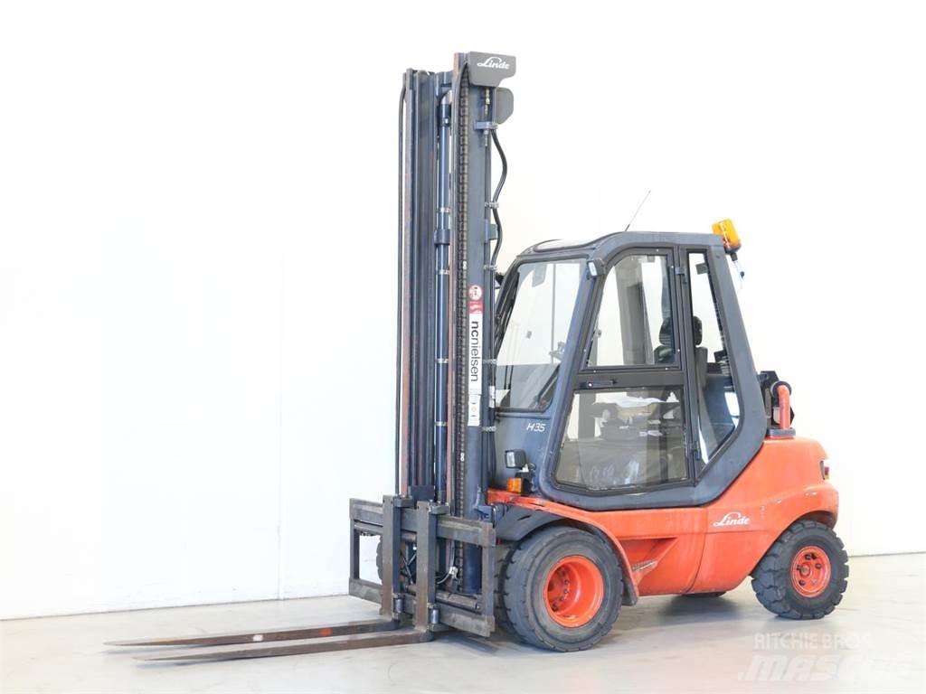 Linde H35D/351-03 Dieselmotviktstruckar