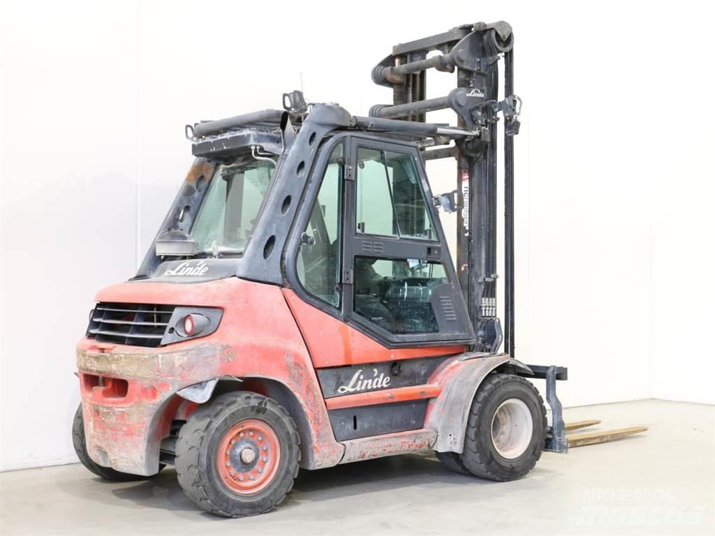 Linde H80D/396-01 Dieselmotviktstruckar