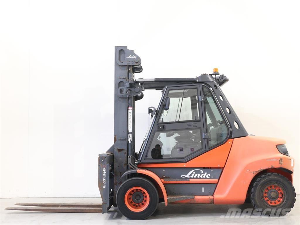 Linde H80D/396/900 Dieselmotviktstruckar