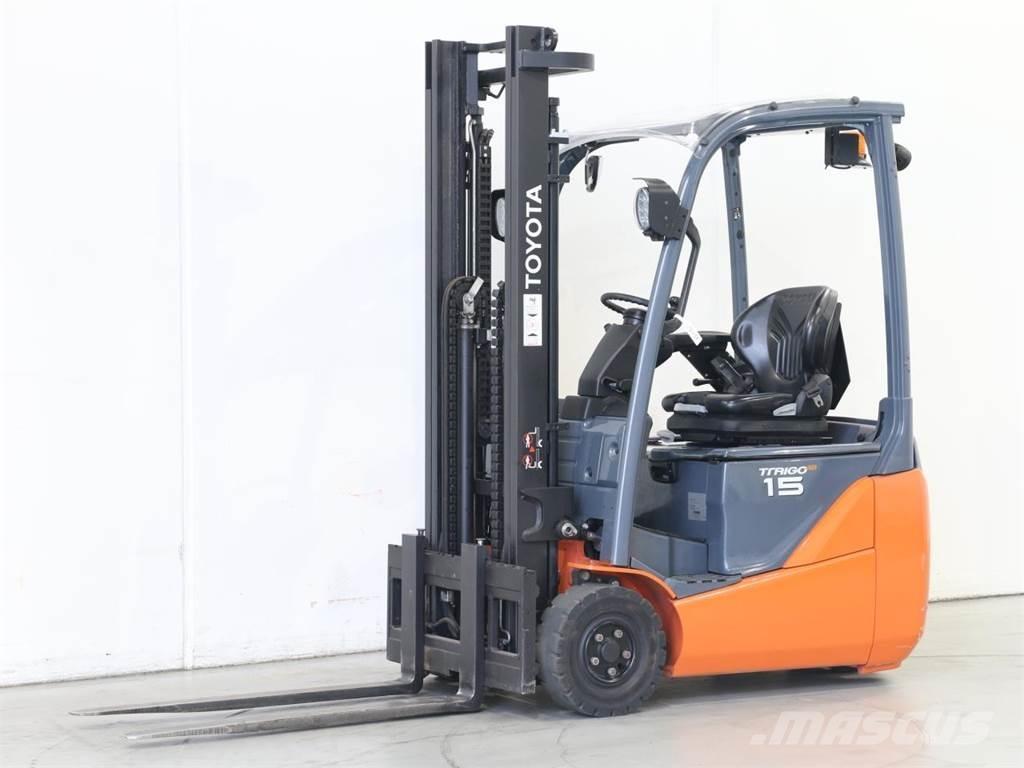 Toyota 8FBE15T Elmotviktstruckar