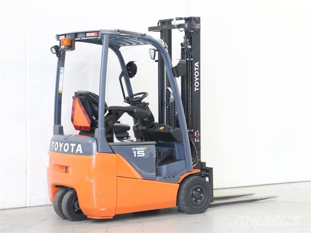 Toyota 8FBE15T Elmotviktstruckar