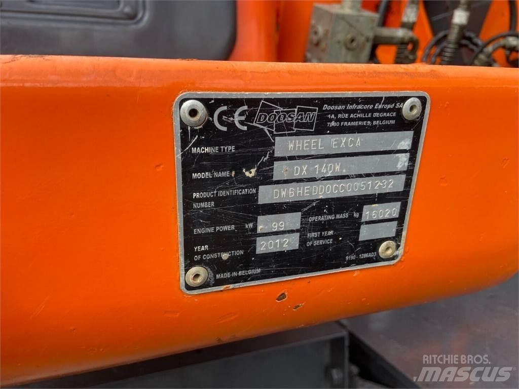 Doosan DX 140W Hjulgrävare