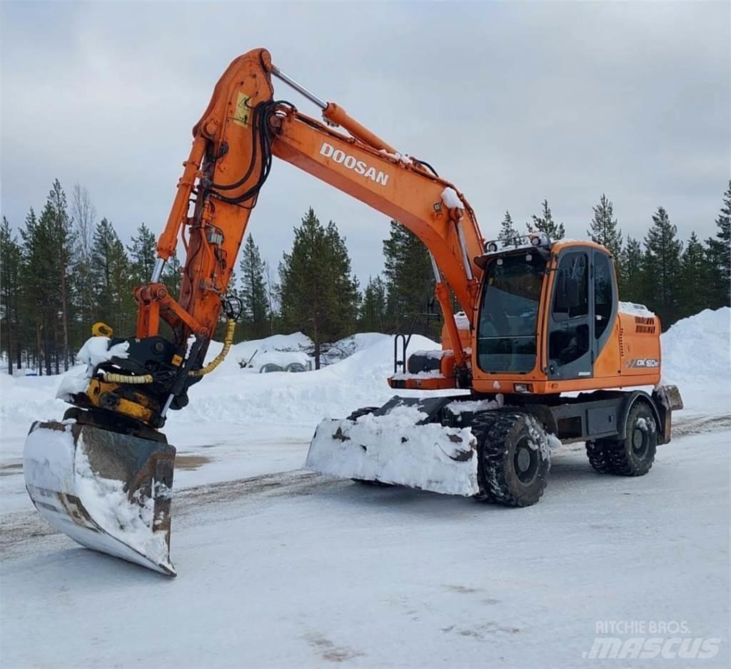 Doosan DX160W Bandgrävare