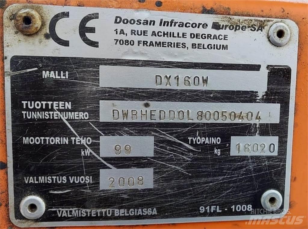 Doosan DX160W Bandgrävare