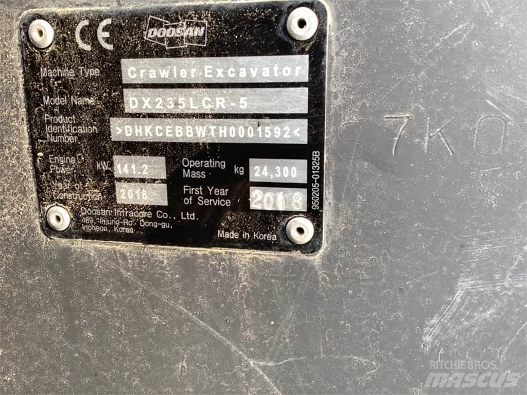 Doosan Dx235 LR 5 Bandgrävare