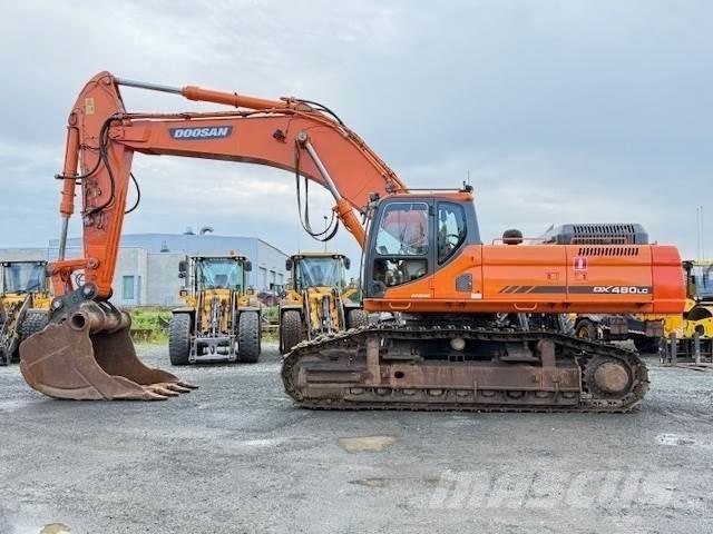 Doosan DX480LC Bandgrävare
