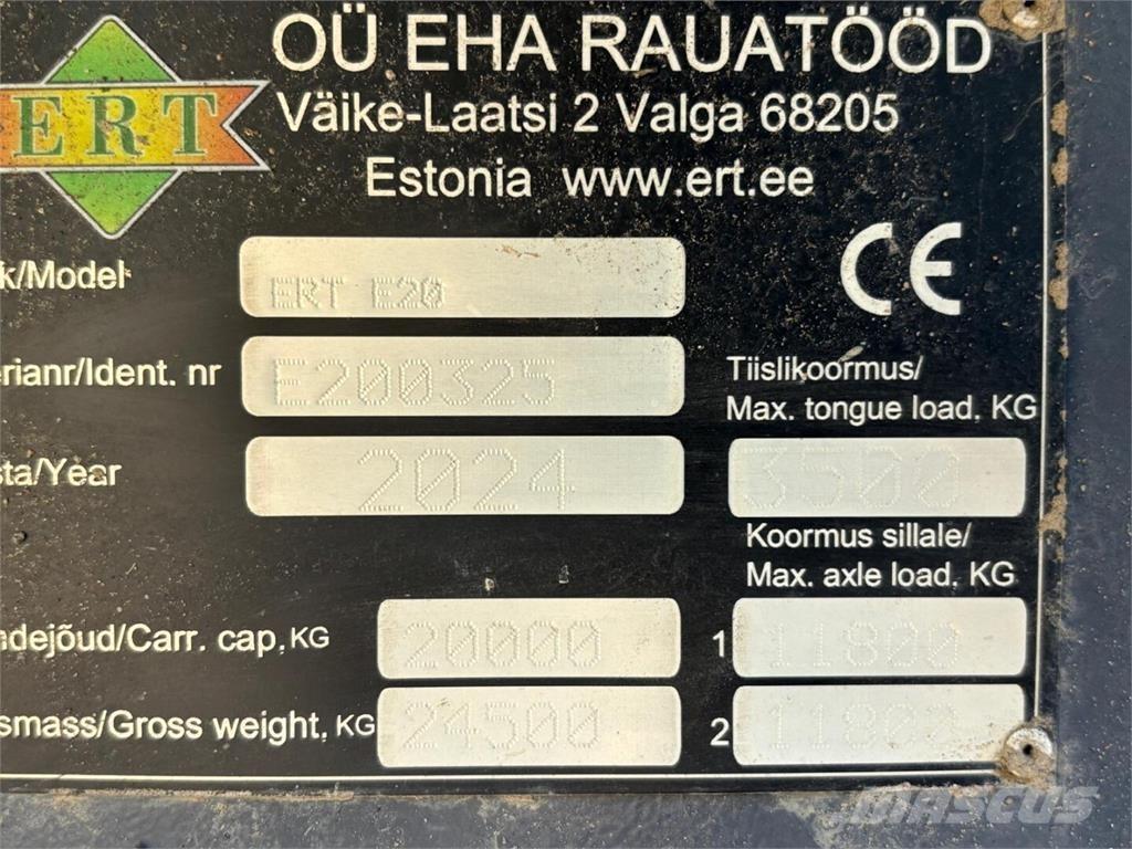 ERT E 20 Tippvagnar