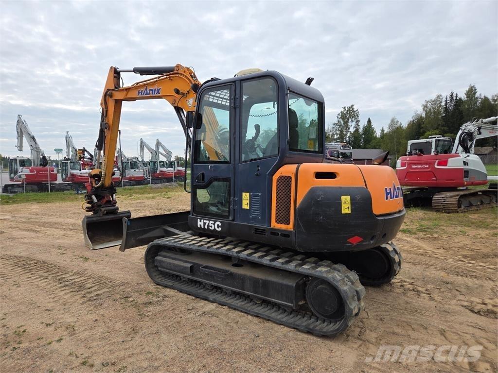 Hanix H75C Midigrävmaskiner 7t - 12t