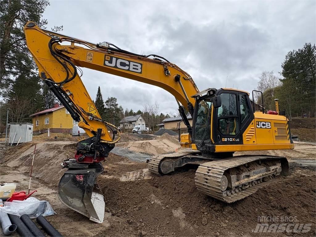 JCB 210 X L 4F Bandgrävare