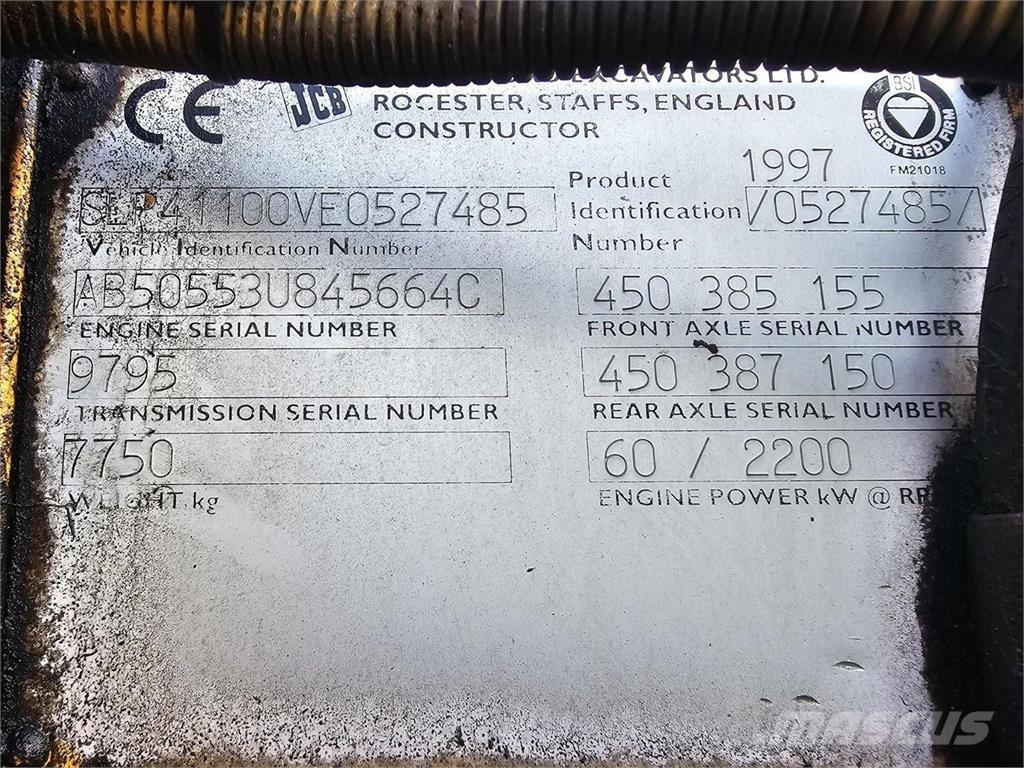 JCB 411 Hjullastare