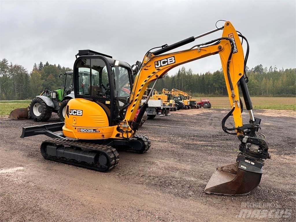 JCB 8035 ZTS Minigrävare < 7t