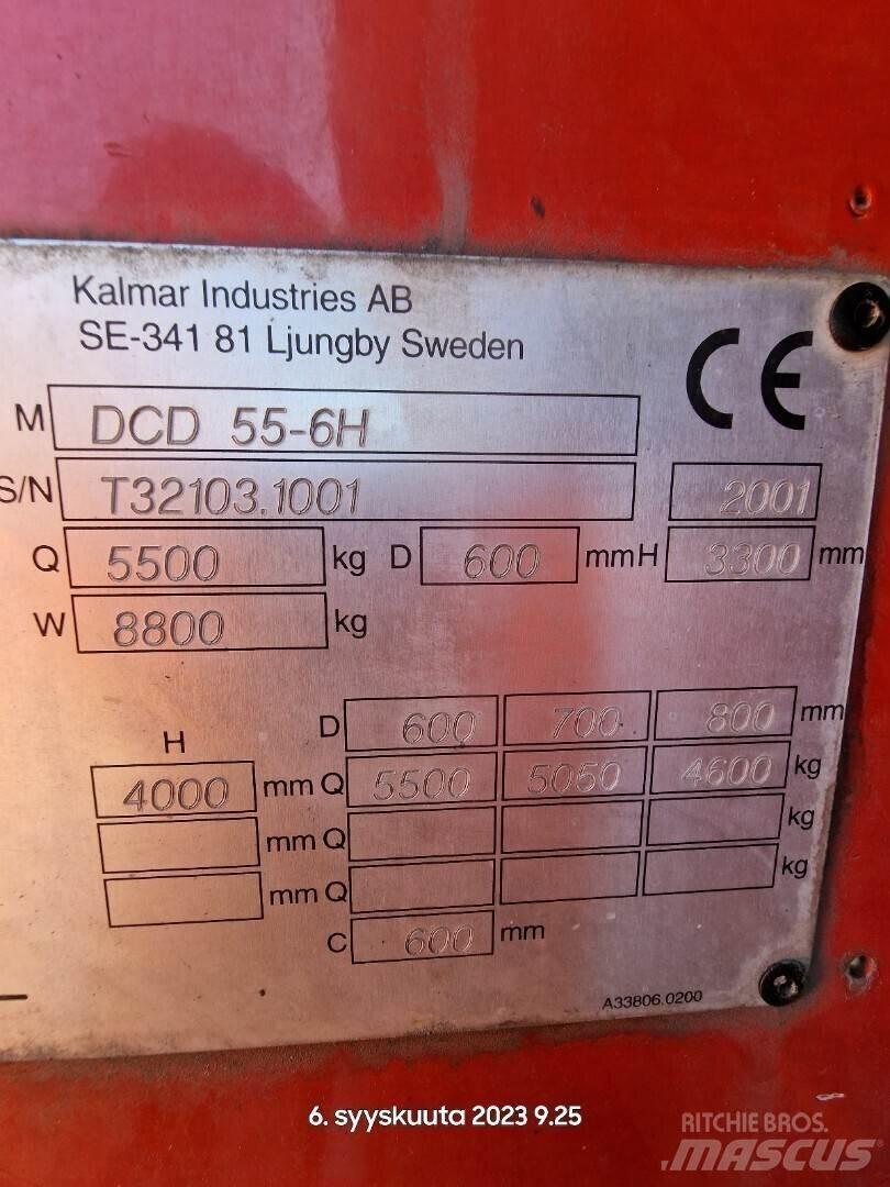 Kalmar DCD 55-6H Dieselmotviktstruckar