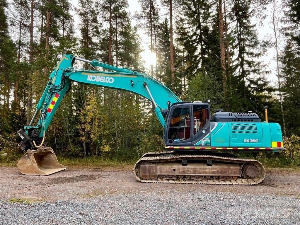 Kobelco SK350 Bandgrävare