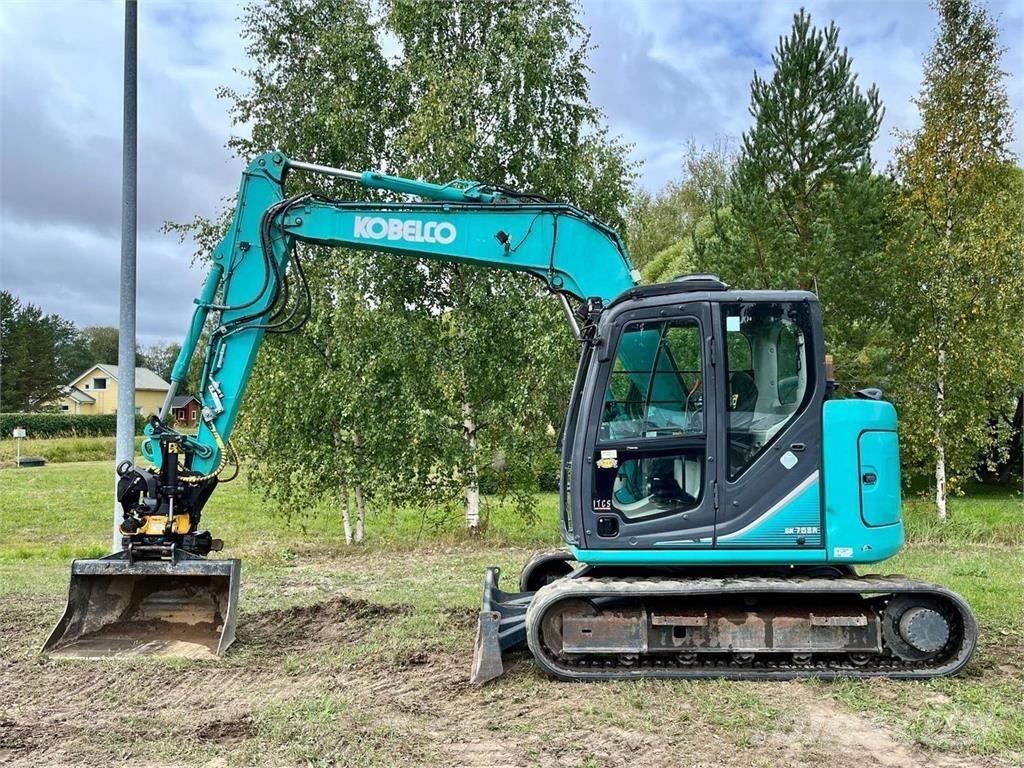 Kobelco SK75SR Midigrävmaskiner 7t - 12t