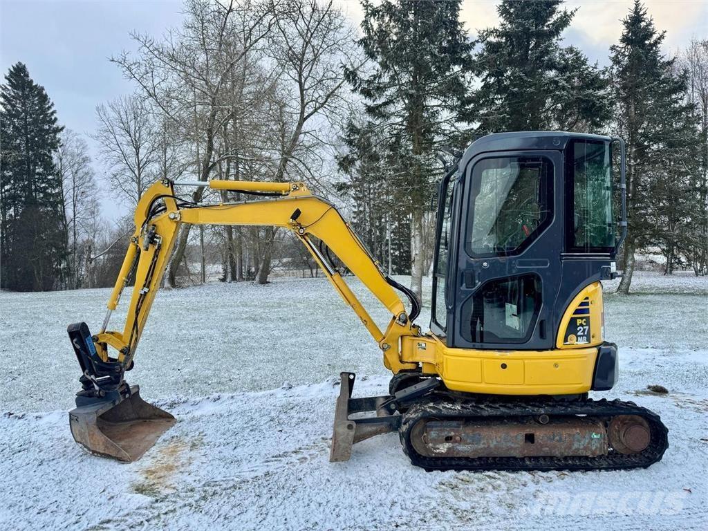 Komatsu PC 27MR-2 Minigrävare < 7t