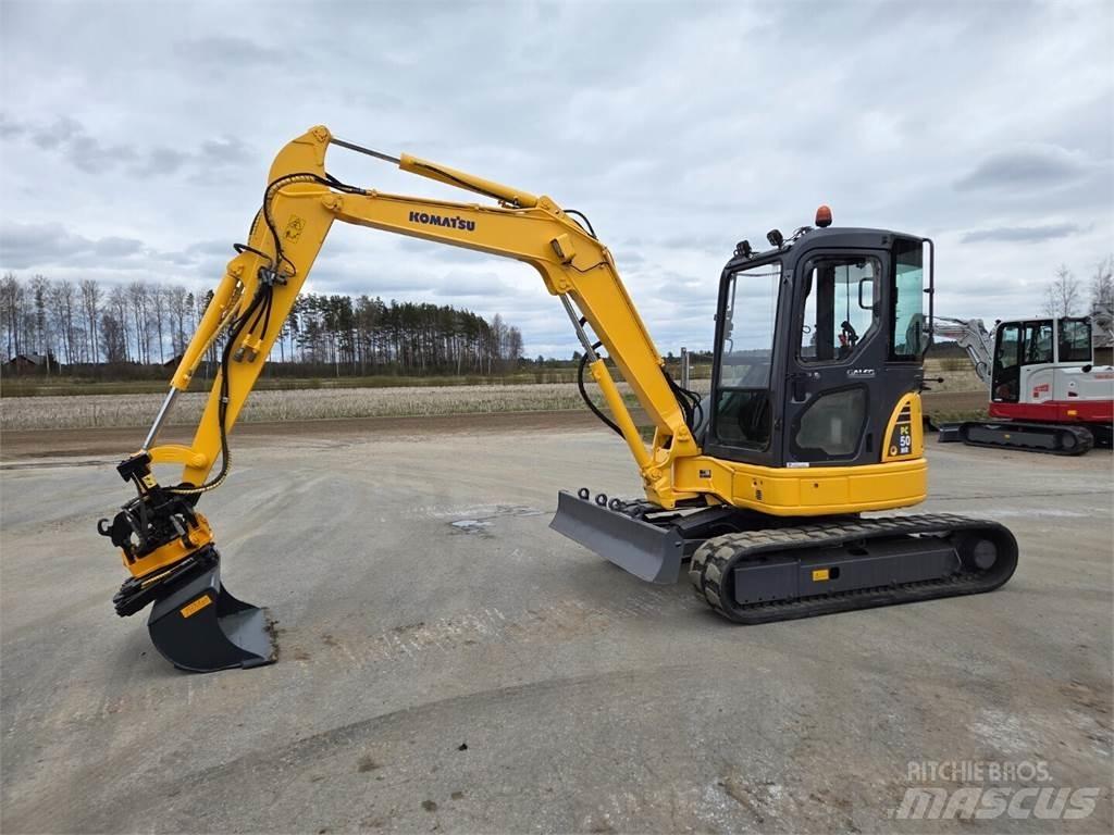 Komatsu PC50MR-2 Minigrävare < 7t